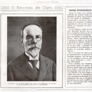 Dr. Protásio Alves - Responsável pela Assinatura do Decreto de Ouro e Imprensa Hamburguense - 24 de Maio de 1927