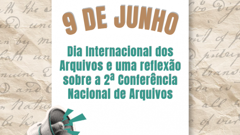 Dia Internacional dos Arquivos 2026